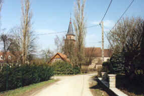 Eglise depuis le haut du village
